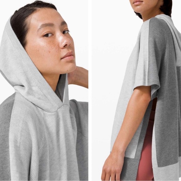 lululemon athletica Sweaters - Lululemon Opened Up Poncho
DESIGNED FOR ON THE MOVE Size M/L